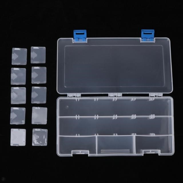 Portable 15 Components Storage Box Hardware Tool Parts Case