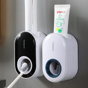 Toothpaste Dust Automatic Dispenser Holder proof Toothbrush