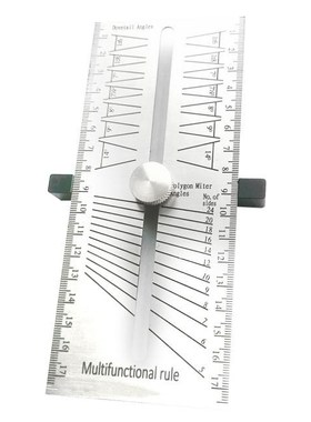 Ruler Straightedge Angle Gauge Multifunctional 90 Degree Mar