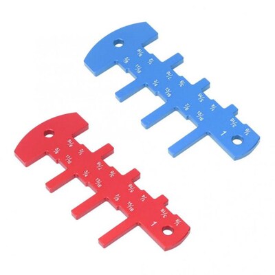 1 pcs Woodworking Depth Gauge British System Carpenter's DIY