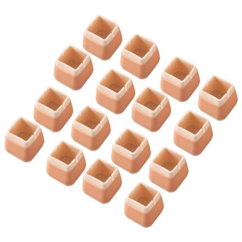 16pcs Silicone Table Chair Feet Cover Floor Protector Furnit