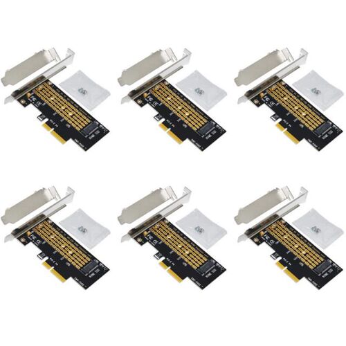 6PCS PCIE to M2 Adapter Riser Card PCI Express to M.2 NVME S