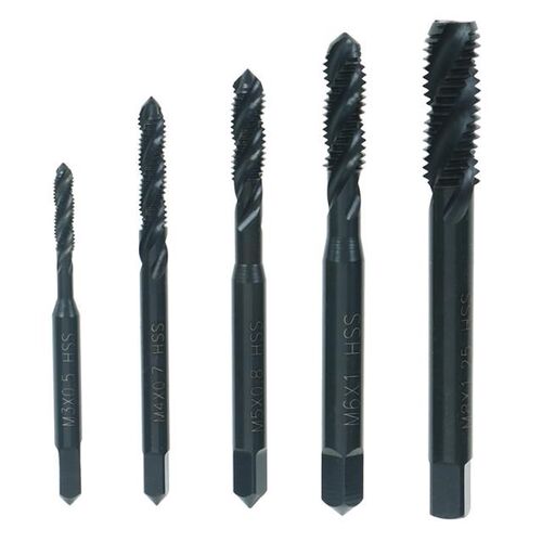 5Pcs/lot HSS Machine Screw Thread Metric Plug Tap Drill Set