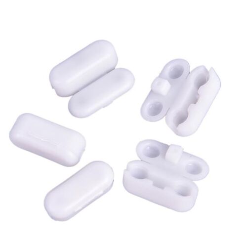20pcs Vertical Roller Blind Curtain Connector Clips Panel Ha