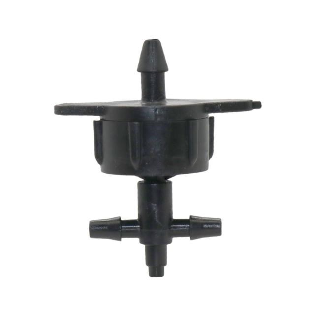 Garden Tee Connector with 2L/4L/8L Steady flow dripper Agric