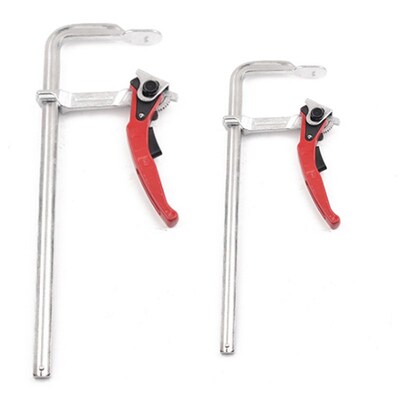 Clamp Heavy Duty Steel Ratcheting F Clamp Bar Quick Release
