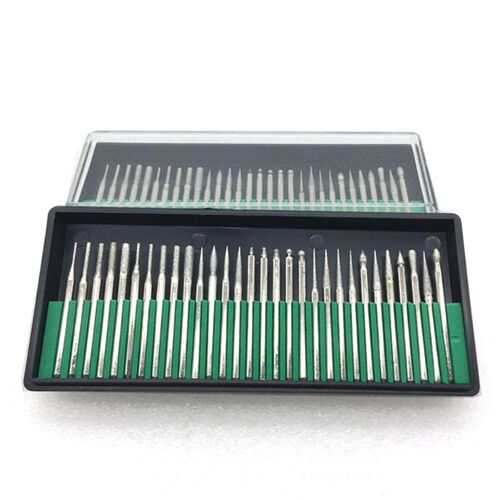 30pcs Diamond Grinding Head Burr Drill Bits Multi-function G