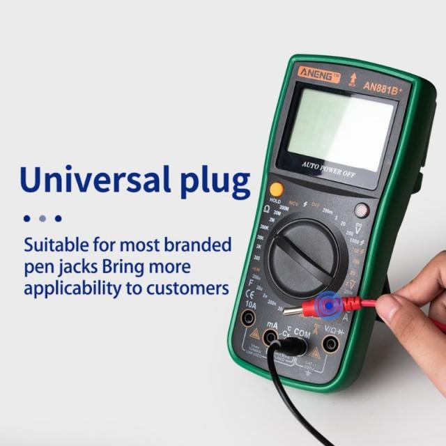 18 in 1 Multimeter Test Lead Kit with Alligator Clip Extensi