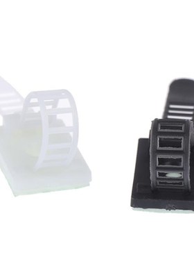 20pcs Cable Clips 适用于 Wire Tie Cable Mount Adjustable Ca