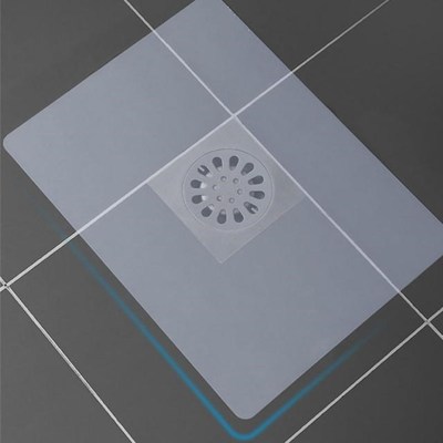 1pc 40*30CM Silicone Floor Drain Deodorant Pad Sewer Bathroo