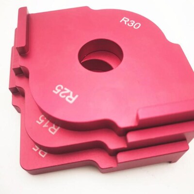 Woodworking Trimming Radius Jig Router Templates Aluminium A