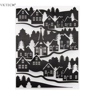 Plastic Embossing Folders Template Craft DIY Scrapbooking Em