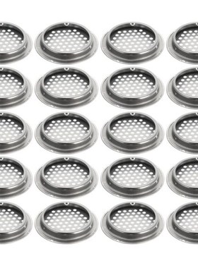 20pcs Air Vent Grille Cupboard Exhaust Ventilation Grille Se