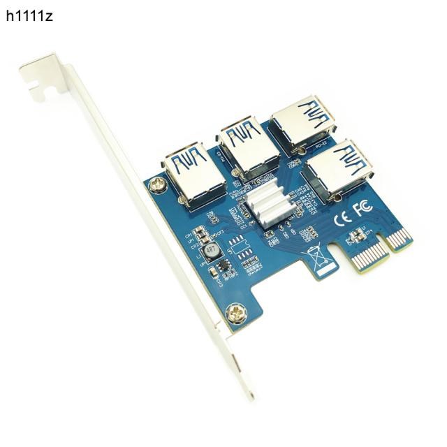 USB 3.0 PCI-E Express 1x to 16x Extender Riser Card Adapter