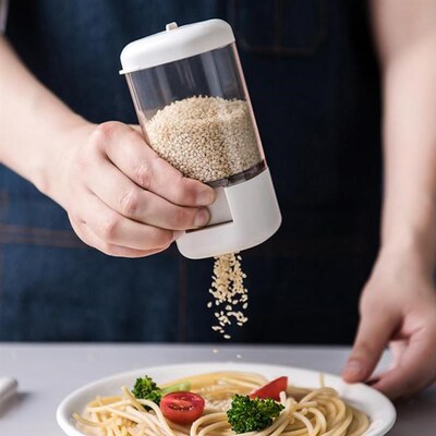 Multifunctional Metering Press Type Seasoning Bottle Househo