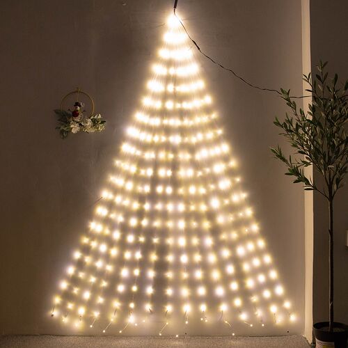New Year LED Christmas Lights Outside Outdoor  Warm White W