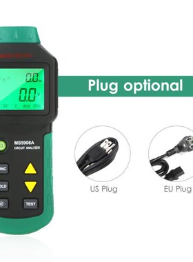 MASTECH MS5908C Digital LCD Circuit Analyzer Tester With Vol