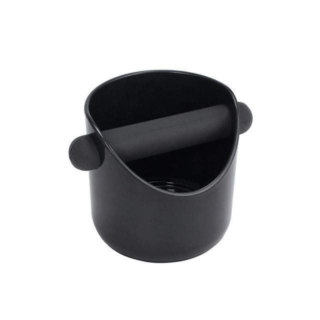 1pc Coffee Grind Knock Box And Espresso Dump Bin Black House