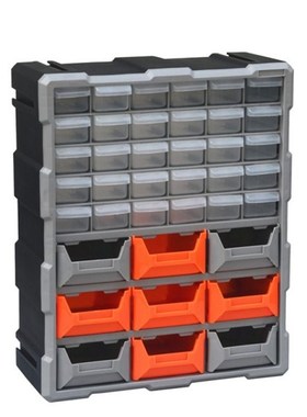 Wall-mounted Parts Box Combined Multi-grid Drawer Type Compo