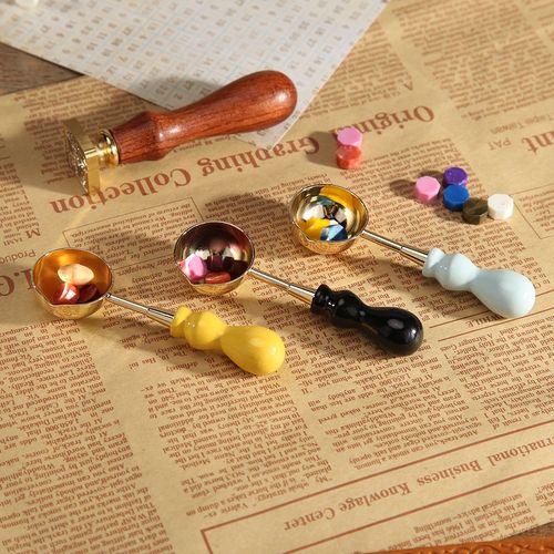 High quality Stainless Seal Spoon For Wax Melts Dissolve Wax