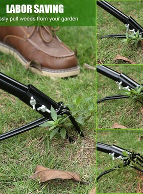 Standing Weed Puller Tool Weeding Hook Manual Garden Lawn Ro