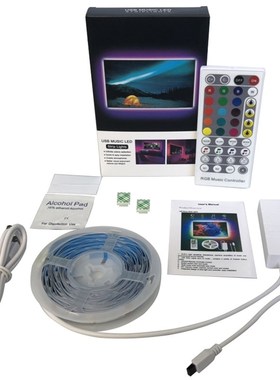 LED Strip 5M, RGB LED Strip with IR Remote Control, TV Backl