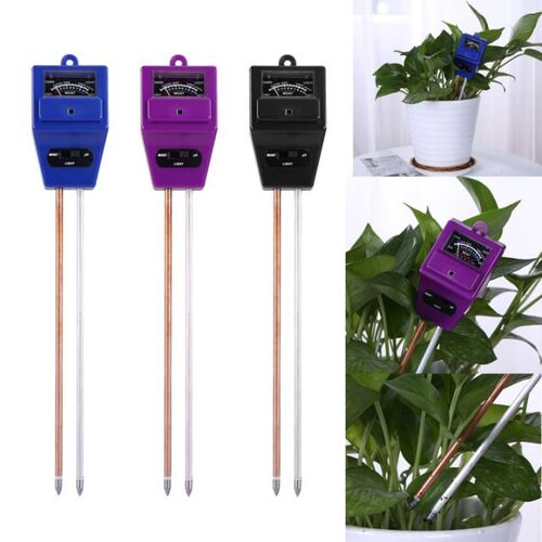 3 in 1 Soil PH Meter Flower Pot Hygrometer Soil Tester Plant