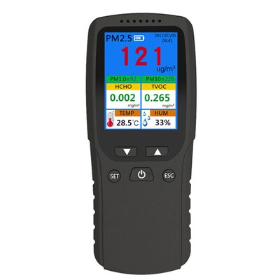 8 in 1 CO2 Meter Temperature JQY-001 Humidity Sensor Tester