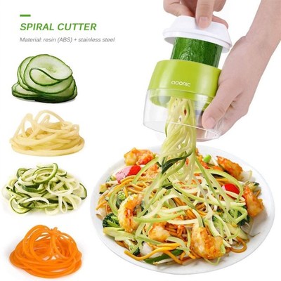 ABS Carrot Cucumber Grater Spiral Blade Cutter Vegetable Fru