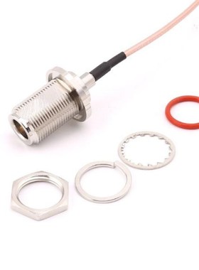 N Female Bulkhead To SMA Male Plug RG316 Pigtail Cable RF Co