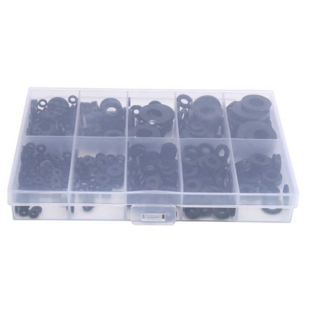 clamps Hardware Tools clamp  Nylon Washers Black Gaskets Set