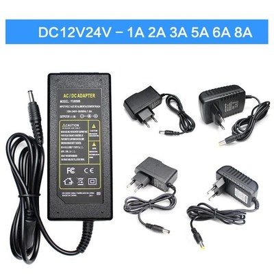 AC DC 12V 24V Volt Power Supply Adapter Transformer 220V TO