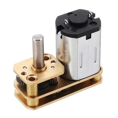 DC12V 105rpm 1200 Ratio DC Motor Permanent Magnet Reduction