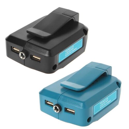 USB Power Charging Adapter Converter 适用于 MAKITA ADP05 14-