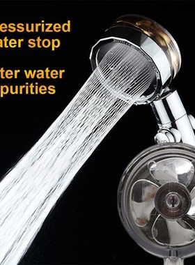 RecabLeght Shower Head 360°Rotated Rainfall High Pressure B