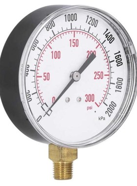 Pressure Gauge 0-2000kpa 0-300psi Double Scale Vacuum Manome