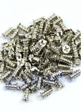 Carburizing Steel 100pcs Silver Computer PC Case Cooling Fa