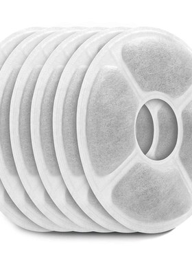 Carbon Replacement Filters for Pet Fountain - 6 Packs Concen