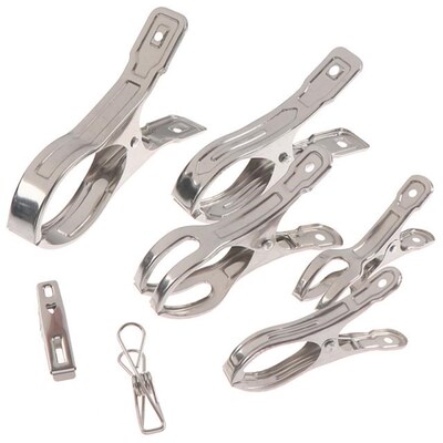 Stainless Steel Clothing Clothespin Quilt Clothes Clip Big W