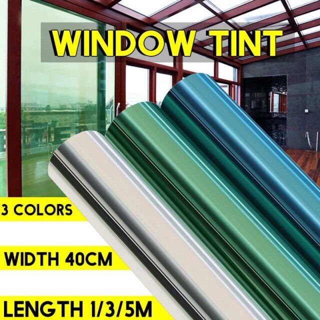 1/2/3/5m*40cm One Way Mirror Window Film Privacy Protection