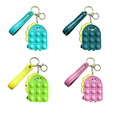 Finger Toy Coin Purse Push Bubble Silicone Austism Antistres