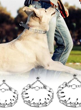 Effective Pinch Pet Dog Training Collar Adjustable Detachabl