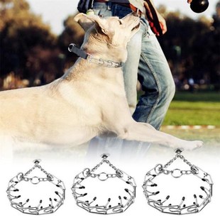 Effective Pinch Pet Dog Training Collar Adjustable Detachabl
