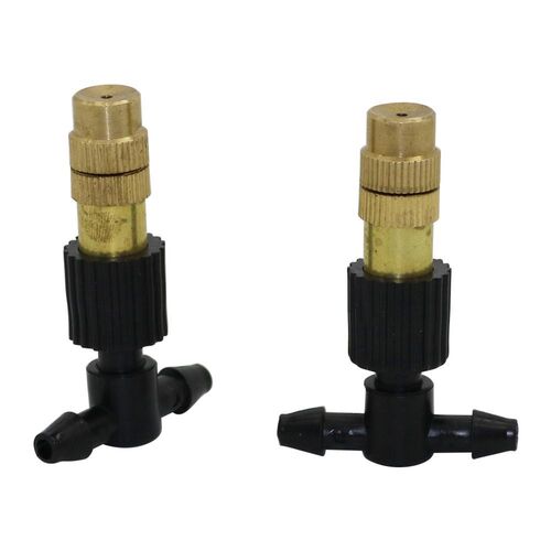 10Pcs Adjustable Copper Atomization Misting Sprinklers Garde