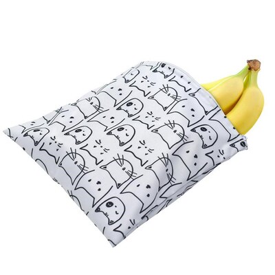 3pcs Reusable Snack Bag Waterproof Bread Sandwich Bag Pouch
