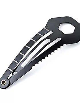 9 In 1 Multifunction Stainless Steel Hairpin Hair Clip Ruler