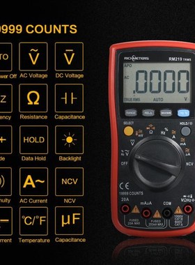 19999 Counts Auto Ranges Digital Multimeter NCV Frequency Au