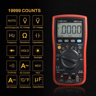 19999 Counts Auto Ranges Digital Multimeter NCV Frequency Au