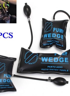 3pcs Car Pump Air Wedge Alignment Inflatable Shim Pad Powerf