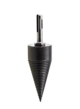 XCAN 1pc HSS Firewood Splitter Drill Bit Round/Hex/Triangle
